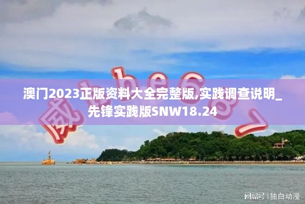 澳门2023正版资料大全完整版,实践调查说明_先锋实践版SNW18.24