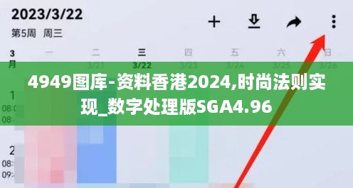 4949图库-资料香港2024,时尚法则实现_数字处理版SGA4.96