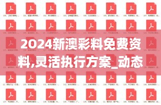 2O24新澳彩料免费资料,灵活执行方案_动态版RFQ4.91