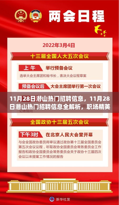 11月28日潜山热门招聘信息全解析，职场精英求职风向标