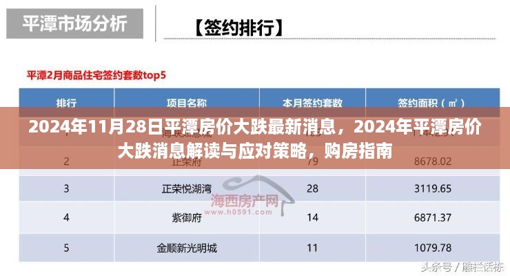 2024年平潭房价暴跌最新动态，解读与应对策略及购房指南