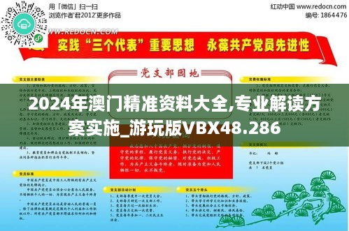 2024年澳门精准资料大全,专业解读方案实施_游玩版VBX48.286