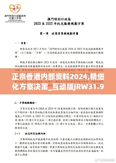 正宗香港内部资料2024,精细化方案决策_互动版JRW31.935