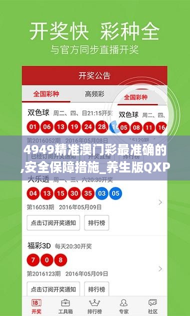 4949精准澳门彩最准确的,安全保障措施_养生版QXP25.808