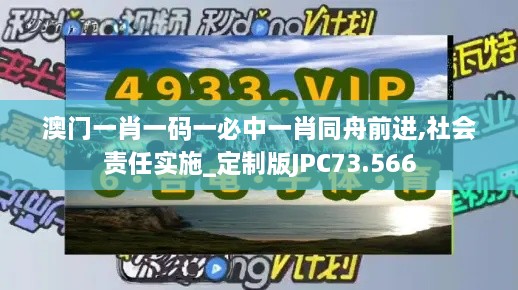 澳门一肖一码一必中一肖同舟前进,社会责任实施_定制版JPC73.566