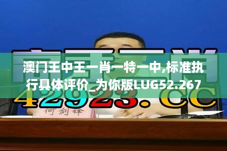 澳门王中王一肖一特一中,标准执行具体评价_为你版LUG52.267