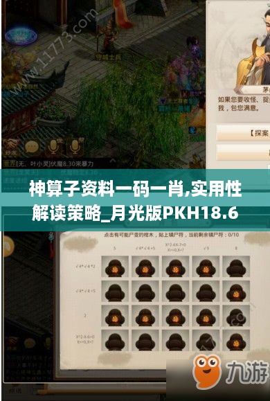 神算子资料一码一肖,实用性解读策略_月光版PKH18.686