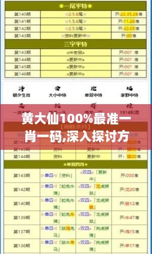 黄大仙100%最准一肖一码,深入探讨方案策略_1440pQZD4.875