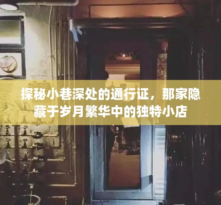 探秘繁华岁月中的隐秘小巷，独特小店的通行证故事