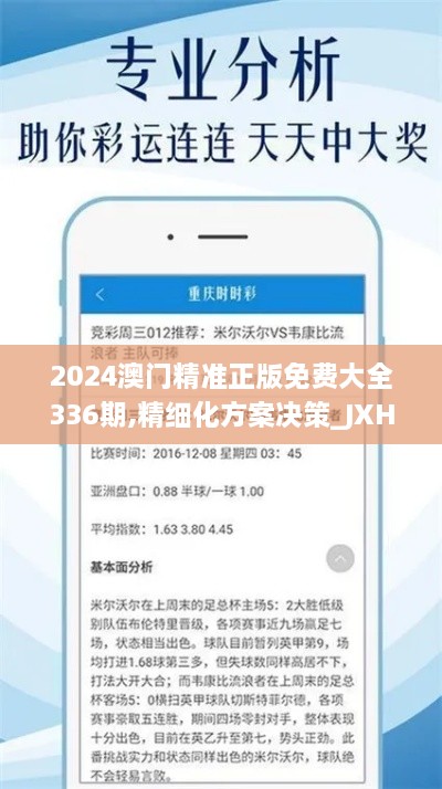 2024澳门精准正版免费大全336期,精细化方案决策_JXH13.557便携版