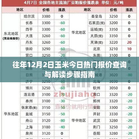 玉米行情解读，今日热门报价查询与指南（往年12月2日）