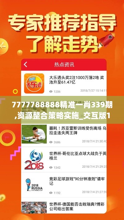 7777788888精准一肖339期,资源整合策略实施_交互版160.146-4