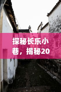 探秘长乐小巷，二手房与独特小店的2024年故事揭秘