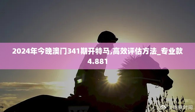 2024年今晚澳门341期开特马,高效评估方法_专业款4.881