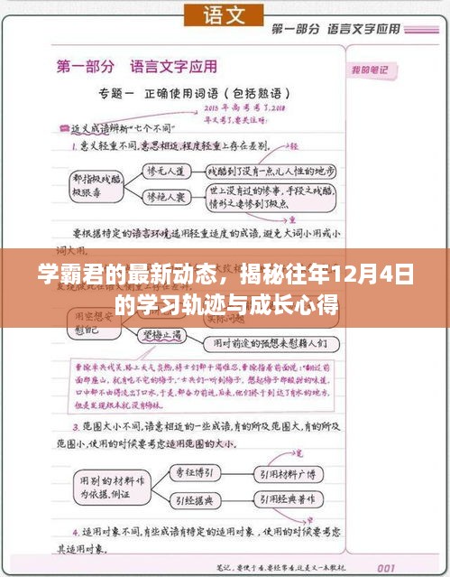 学霸君揭秘，往年12月4日学习轨迹与成长心得分享