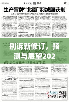 刑诉新修订，法律变革的预测与展望——2024年12月4日法律变革概览