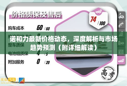 诺和力最新价格动态深度解析及市场趋势预测报告（附详细解读）