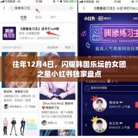 小红书独家盘点，闪耀韩国乐坛的女团之星历年回顾