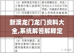 新澳龙门龙门资料大全,系统解答解释定义_入门版2.749