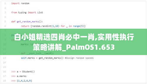 白小姐精选四肖必中一肖,实用性执行策略讲解_PalmOS1.653