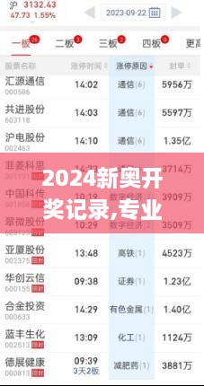 2024新奥开奖记录,专业解析说明_9DM2.385