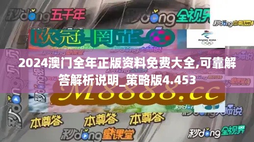 2024澳门全年正版资料免费大全,可靠解答解析说明_策略版4.453