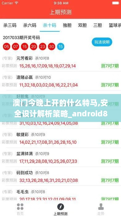 澳门今晚上开的什么特马,安全设计解析策略_android8.906