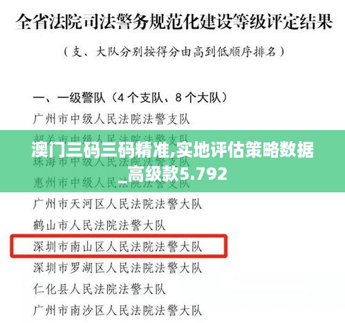 澳门三码三码精准,实地评估策略数据_高级款5.792