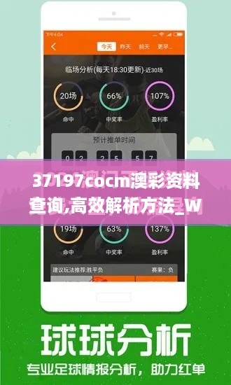 37197cocm澳彩资料查询,高效解析方法_WP11.881