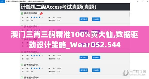 澳门三肖三码精准100%黄大仙,数据驱动设计策略_WearOS2.544