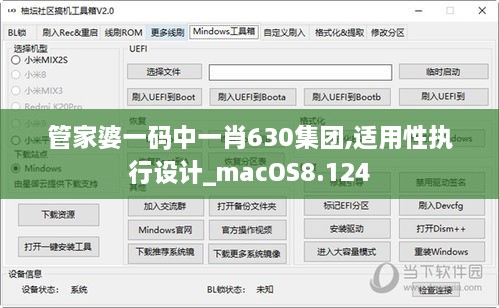 管家婆一码中一肖630集团,适用性执行设计_macOS8.124