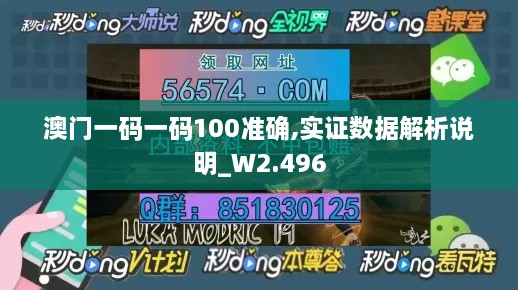 澳门一码一码100准确,实证数据解析说明_W2.496