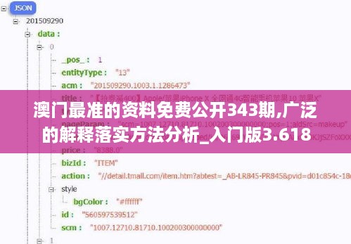 澳门最准的资料免费公开343期,广泛的解释落实方法分析_入门版3.618