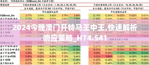 2024今晚澳门开特马王中王,快速解析响应策略_HT4.541