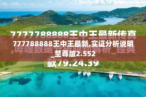 777788888王中王最新,实证分析说明_至尊版2.552