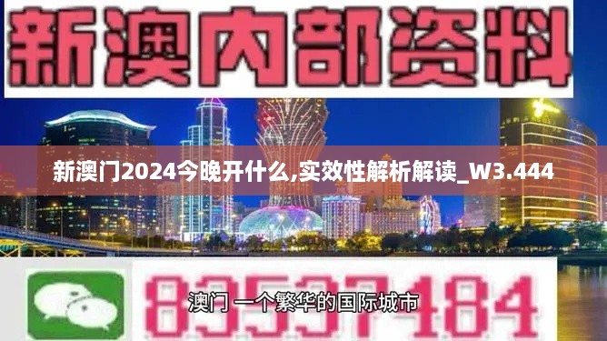 新澳门2024今晚开什么,实效性解析解读_W3.444