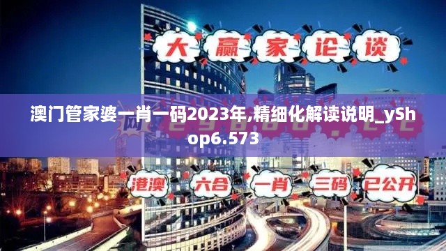 澳门管家婆一肖一码2023年,精细化解读说明_yShop6.573