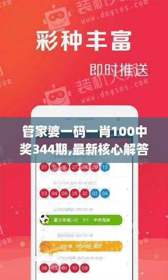 管家婆一码一肖100中奖344期,最新核心解答落实_增强版13.609