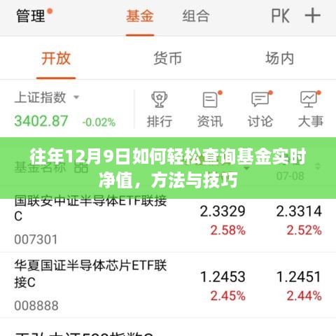 往年12月9日如何轻松查询基金实时净值，方法与技巧
