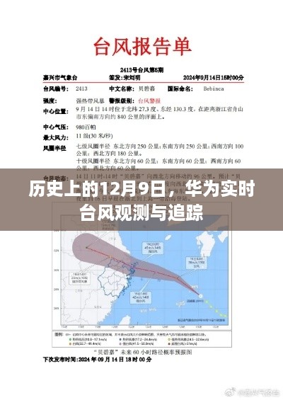 华为实时台风观测与追踪，历史视角下的12月9日