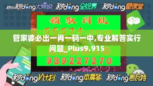 管家婆必出一肖一码一中,专业解答实行问题_Plus9.915