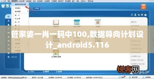 管家婆一肖一码中100,数据导向计划设计_android5.116