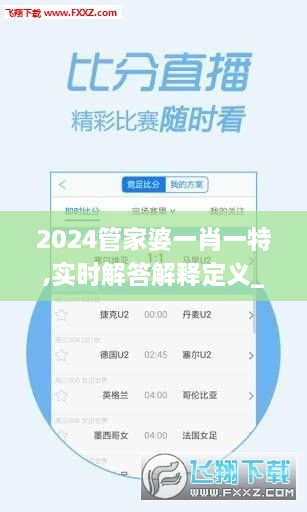 2024管家婆一肖一特,实时解答解释定义_app8.542