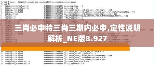 三肖必中特三肖三期内必中,定性说明解析_NE版8.927