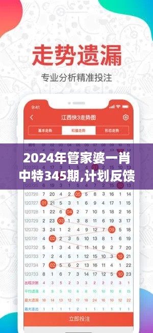 2024年管家婆一肖中特345期,计划反馈执行_Q2.343