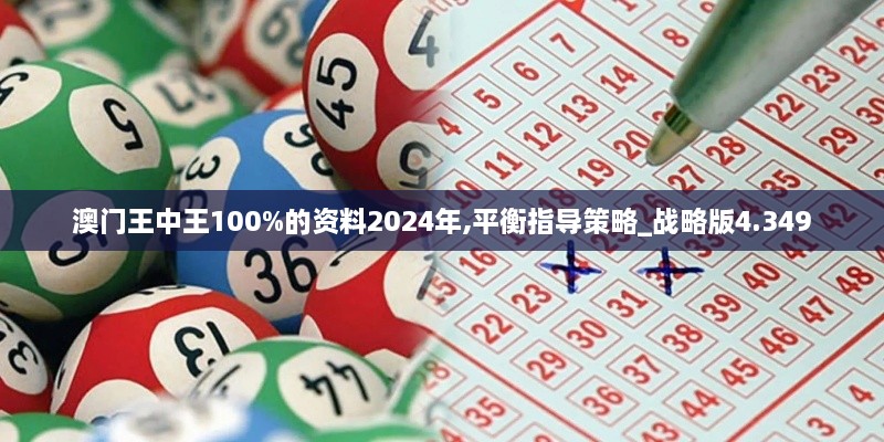 澳门王中王100%的资料2024年,平衡指导策略_战略版4.349