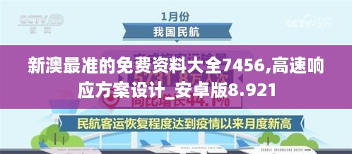 新澳最准的免费资料大全7456,高速响应方案设计_安卓版8.921