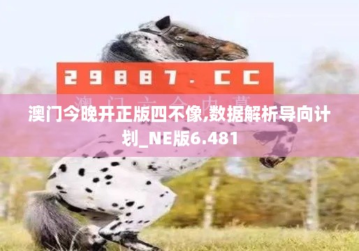 澳门今晚开正版四不像,数据解析导向计划_NE版6.481