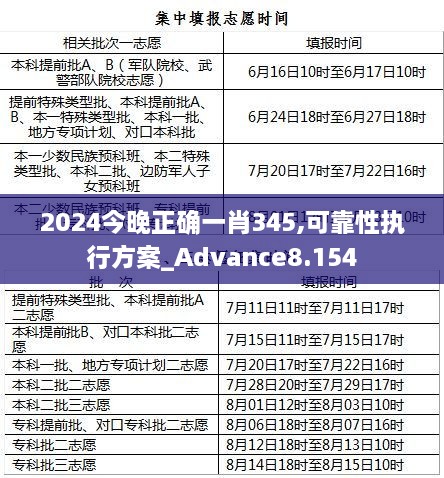 2024今晚正确一肖345,可靠性执行方案_Advance8.154