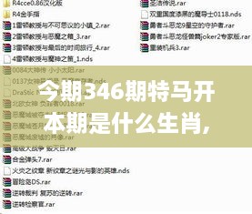 今期346期特马开本期是什么生肖,合理执行审查_uShop7.858